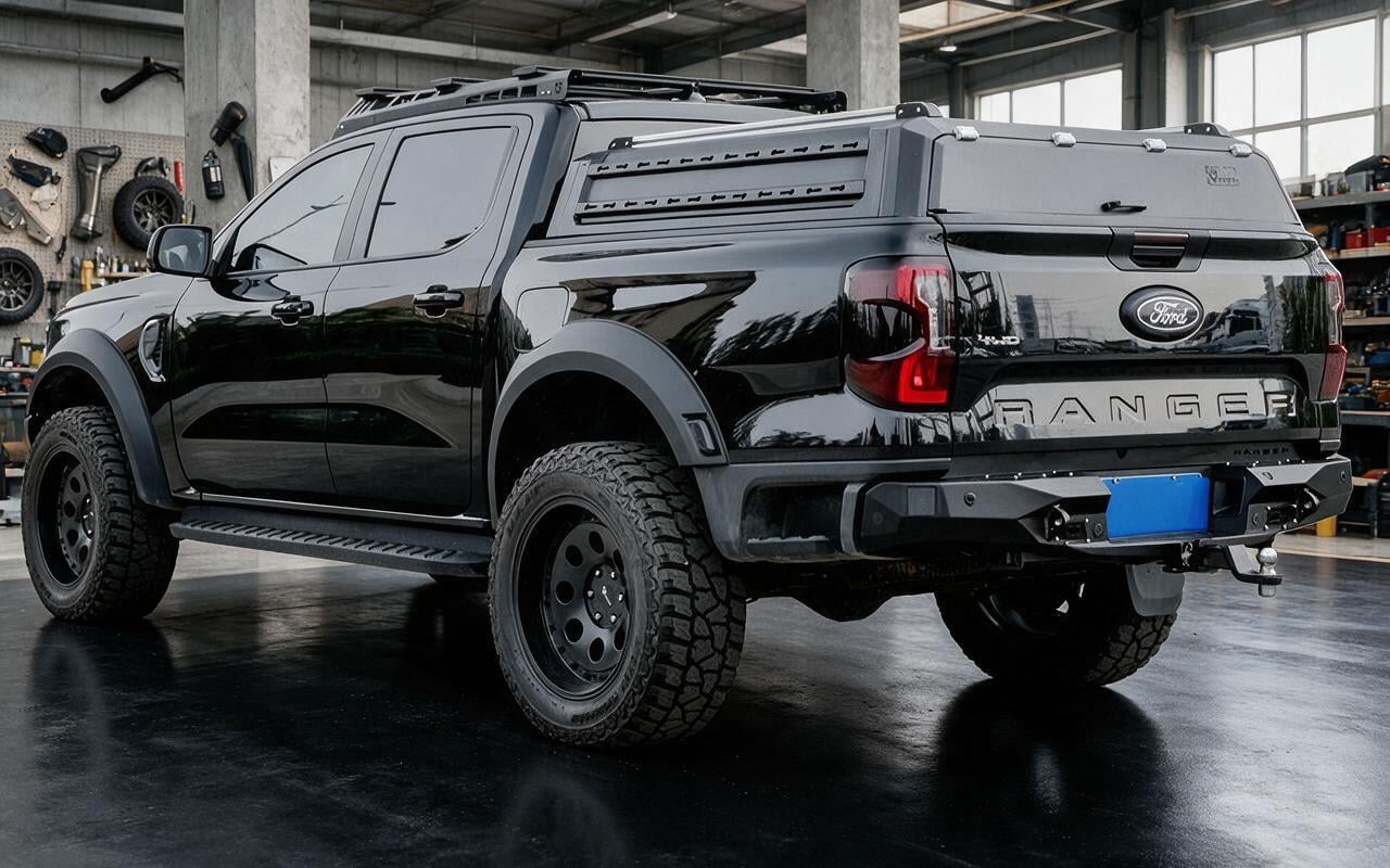 Ford Ranger Half Height Canopy — Cargo Solutions