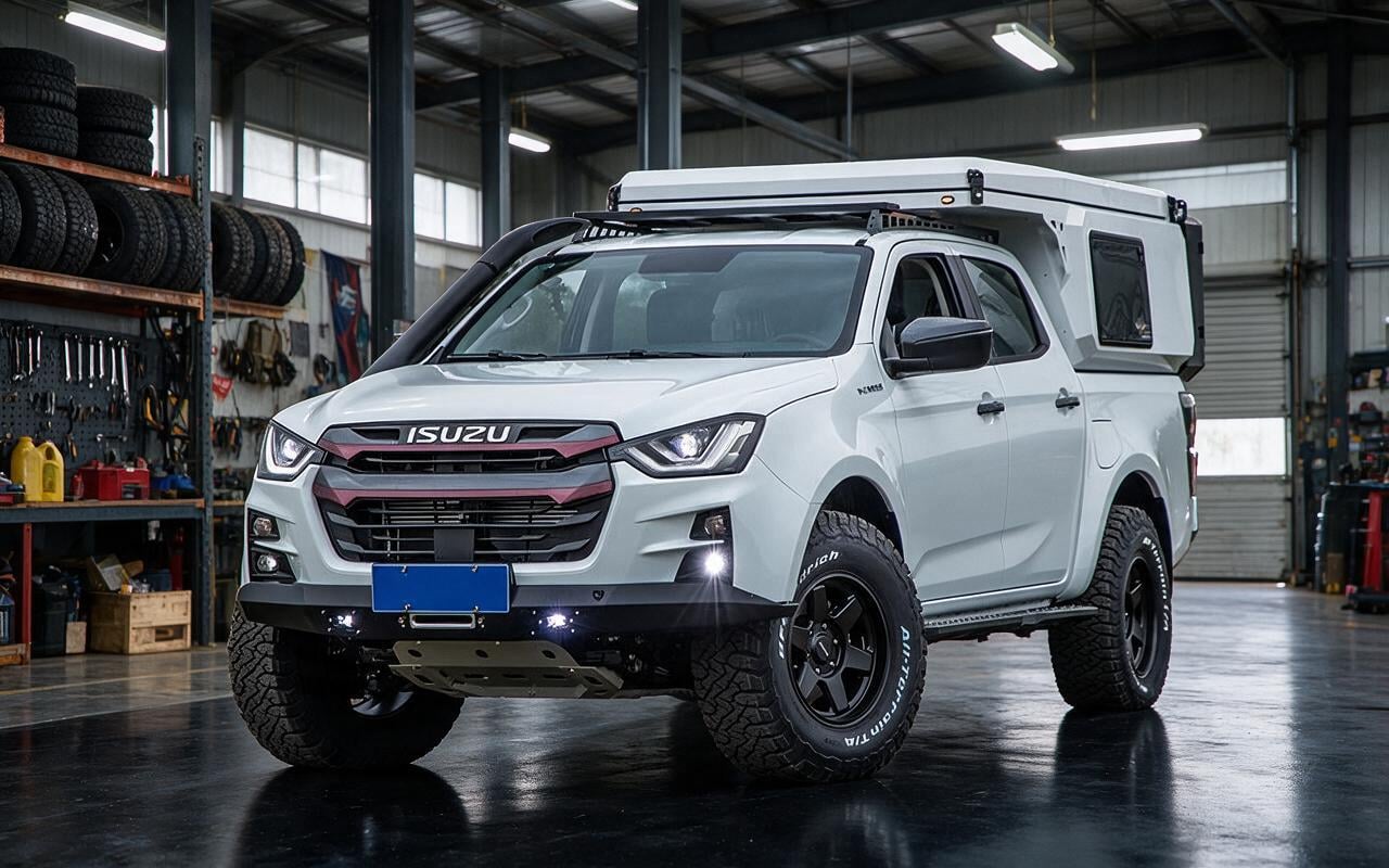 Isuzu D-MAX Front Bumper — Protection & Armor